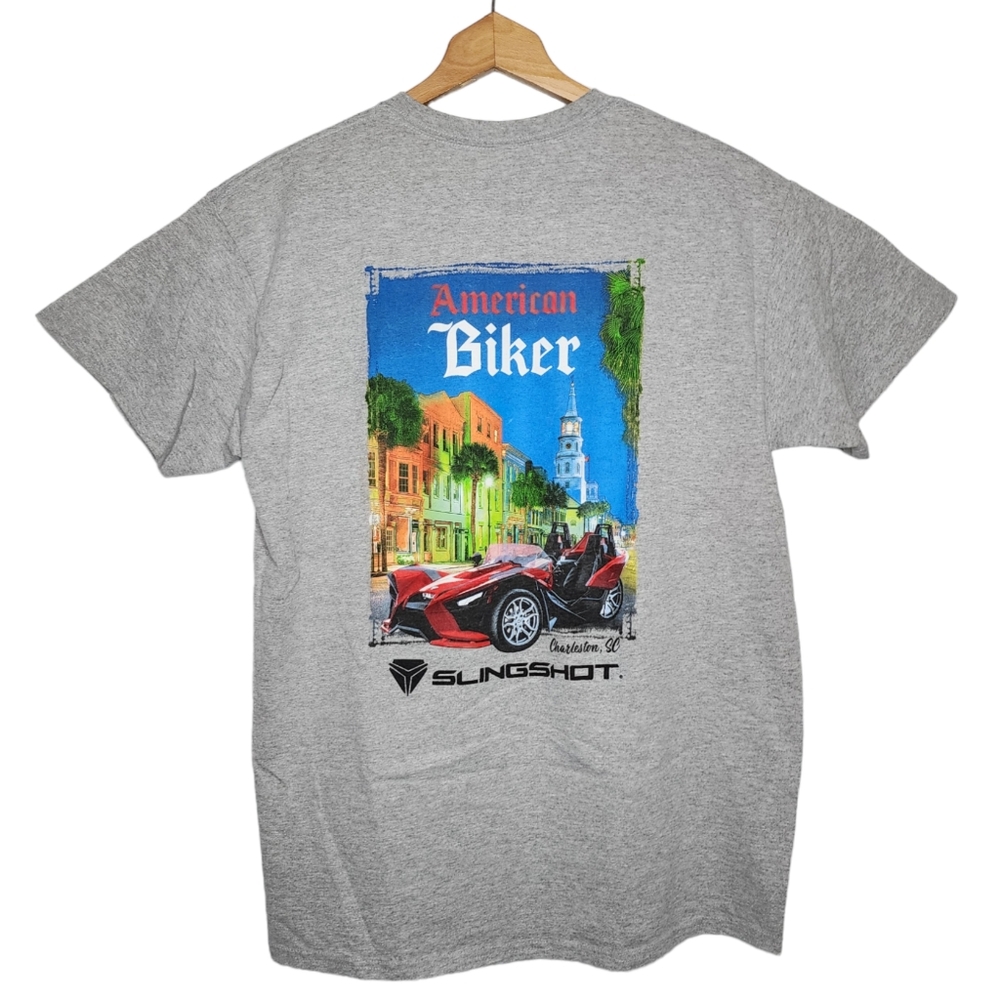Slingshot Dealer Charleston SC T Shirt - American Biker - Men's Large